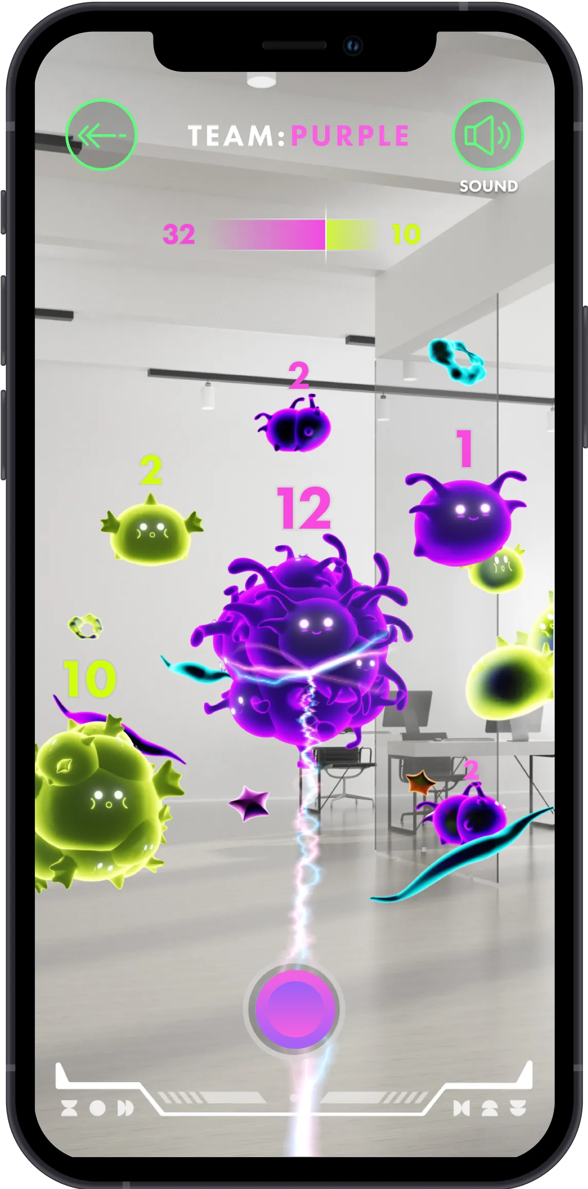Cosmosis gameplay screenshot