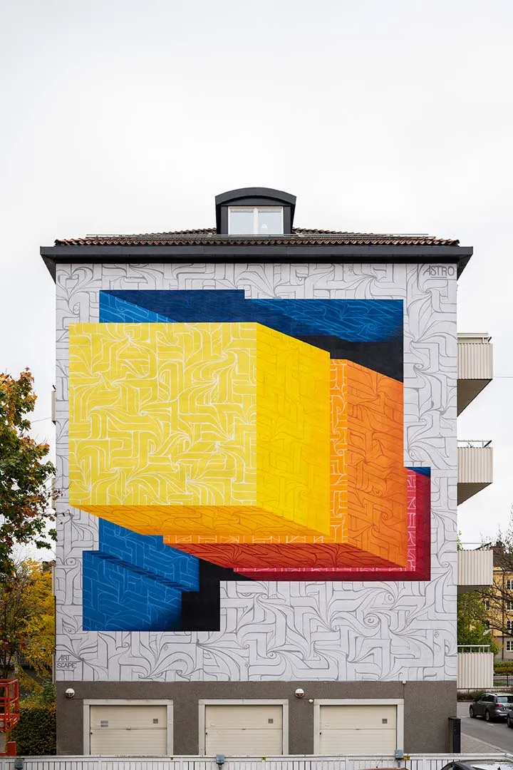 Artscape Form - mural close-up