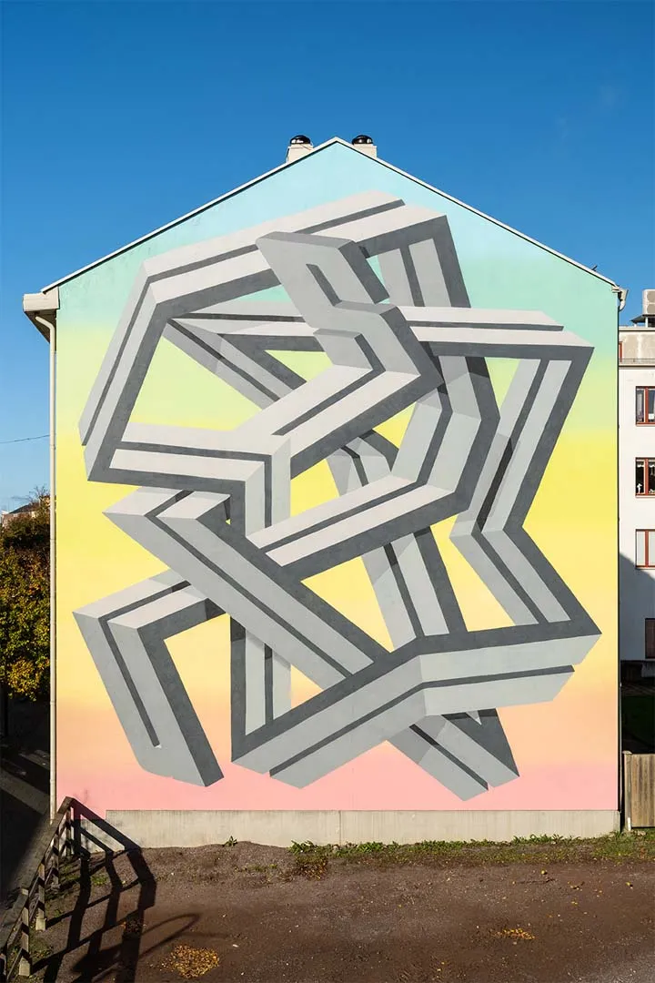 Artscape Form - street mural view
