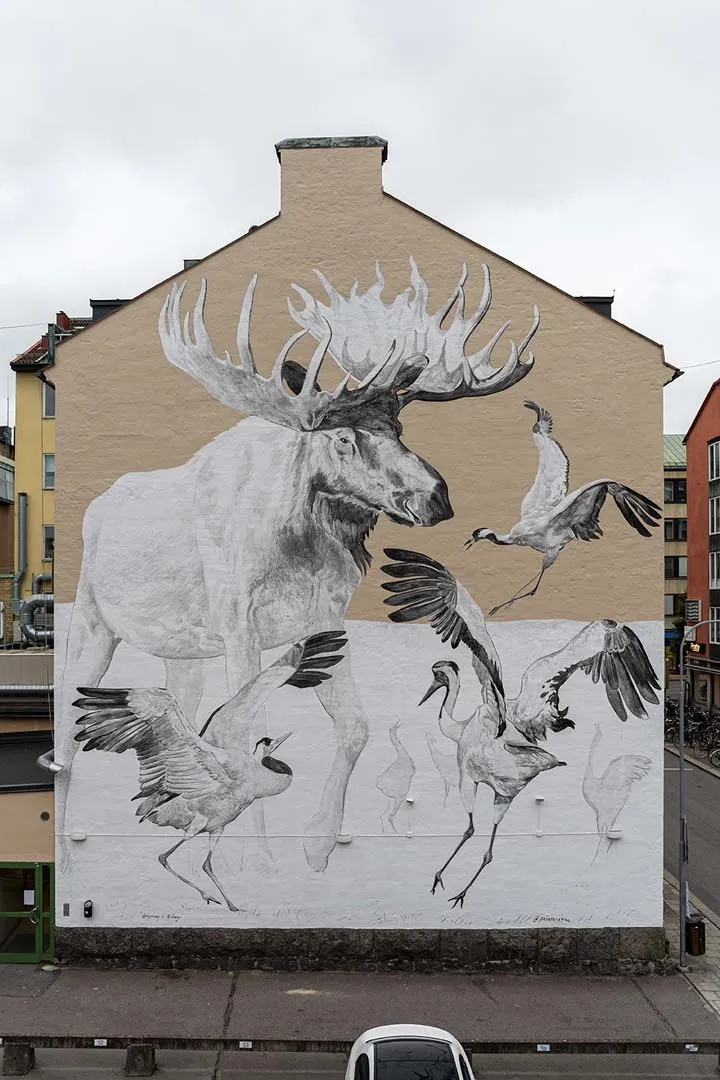 Artscape Form - large-scale mural