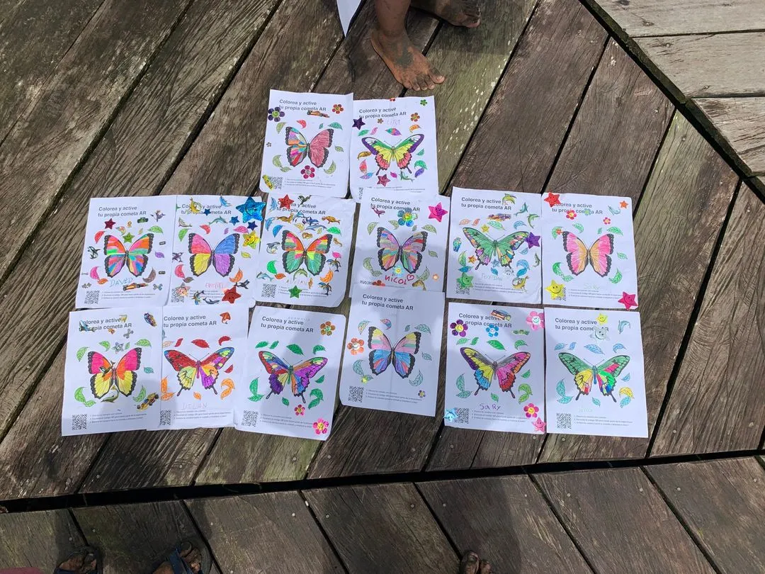 AR kites experience