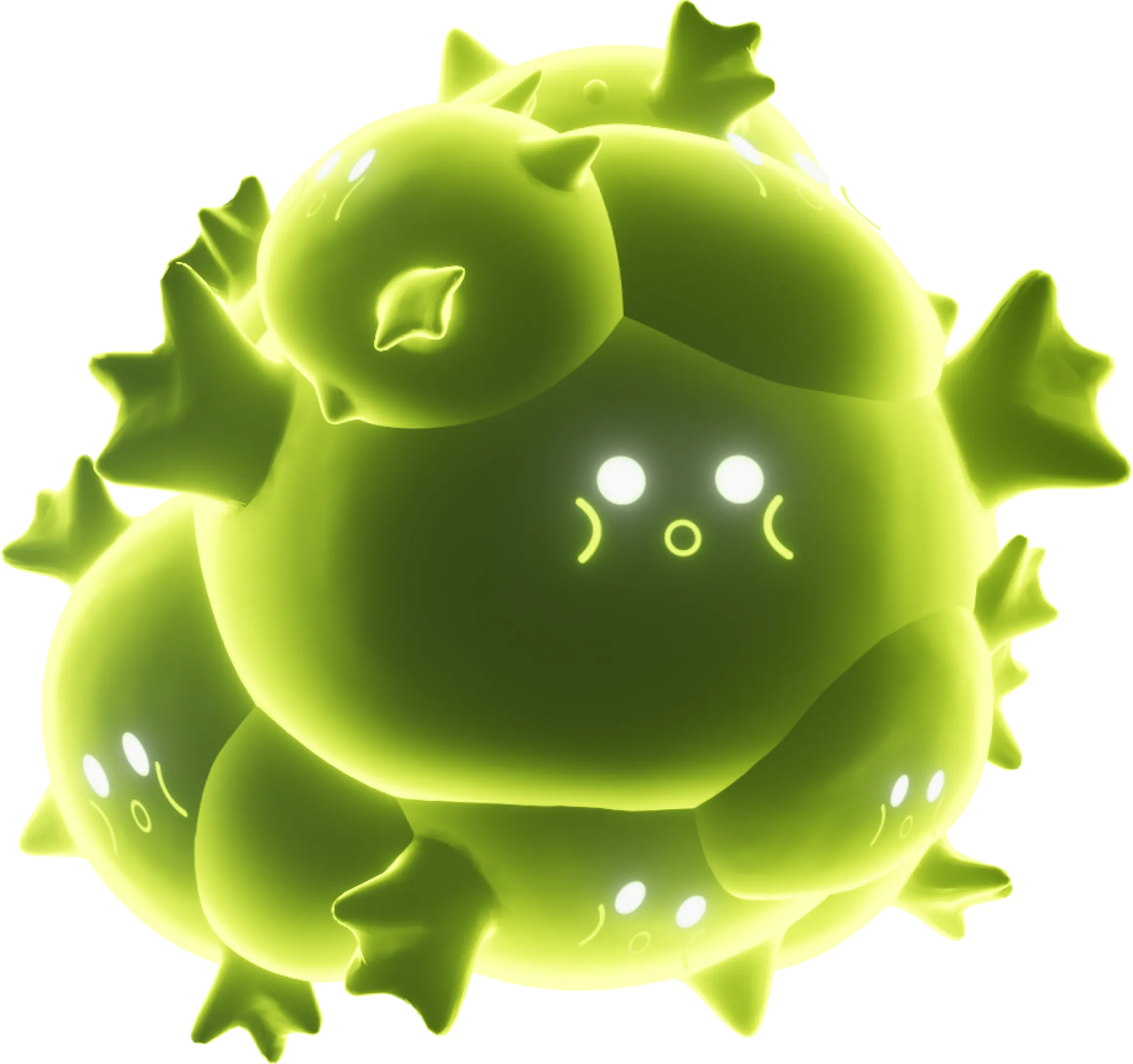 Yellow blob character