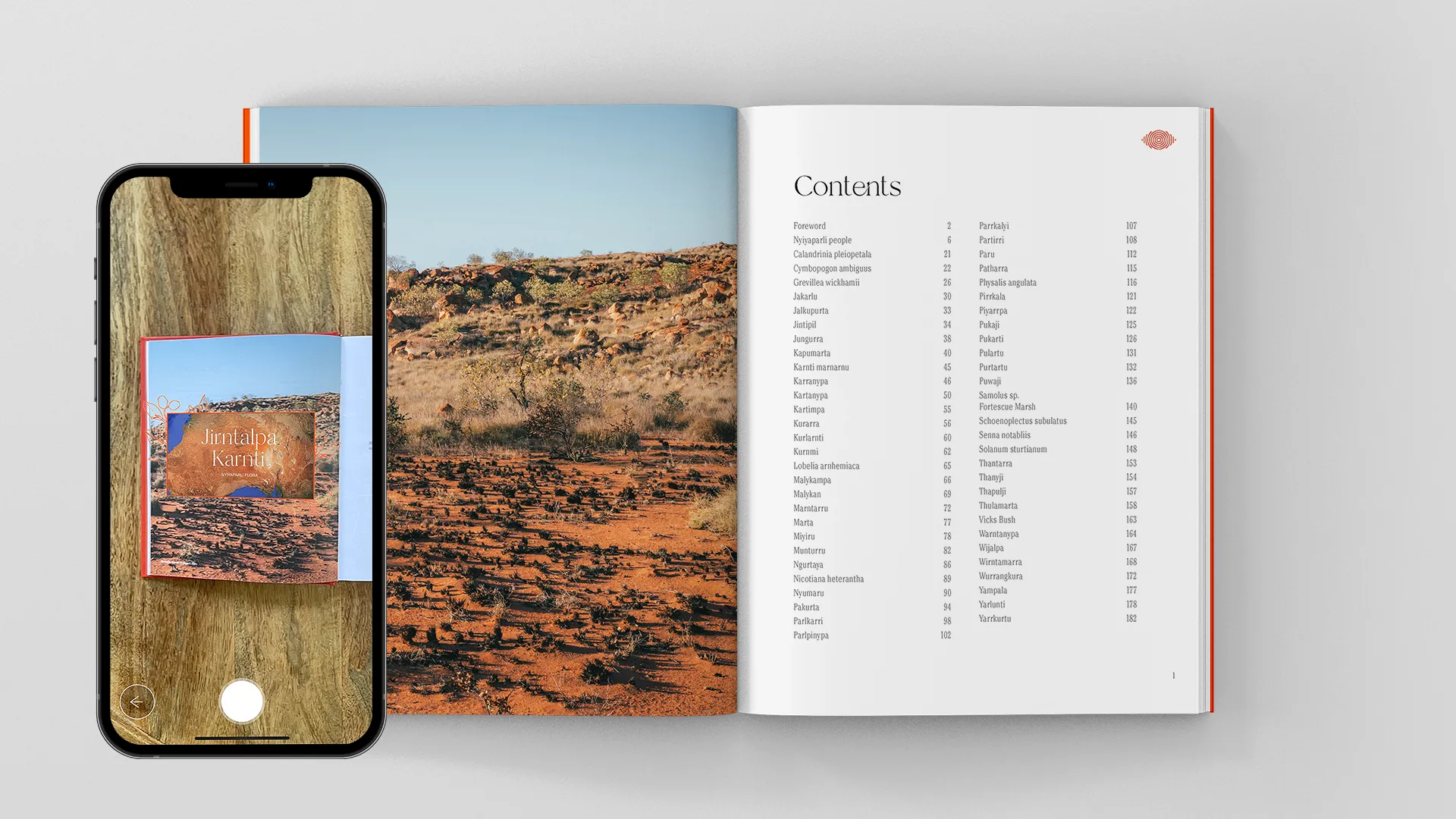 Nyiyaparli Flora Book mockup