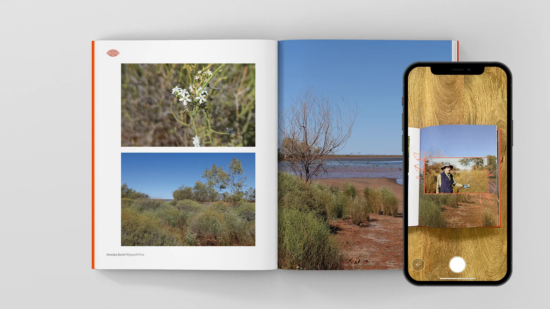 Nyiyaparli Flora Book mockup